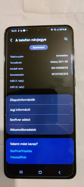 Samsung Galaxy S21 Plus 5G 8/128GB