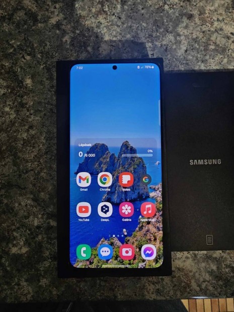 Samsung Galaxy S21 Ultra 5G telefon nagyon szp llapotban elad 