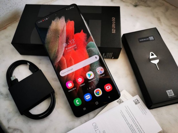 Samsung Galaxy S21 Ultra. 5G 12/256 független mobil eladó