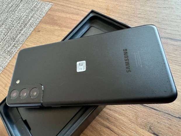 Samsung Galaxy S21+ Fekete - hibtlan llapot - Csere lehetsges