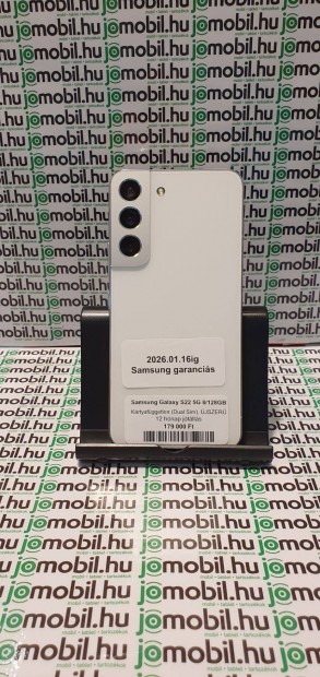 Samsung Galaxy S22 5G fehr gyri garancilis dobozos mobiltelefon