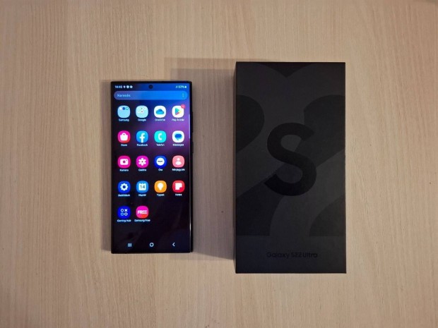 Samsung Galaxy S22 Ultra 5G 12/256GB Dual jszer Black Garis !