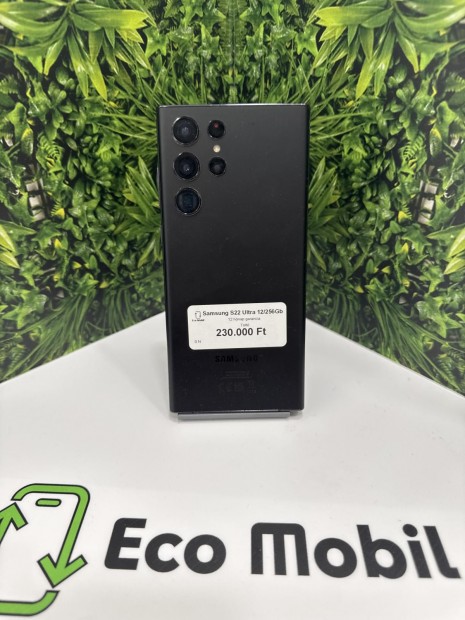 Samsung Galaxy S22 Ultra 5G Kártyafüggetlen 256 GB, 12 hó garancia