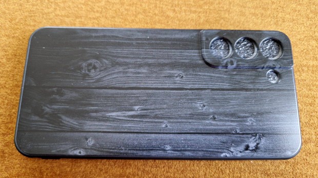 Samsung Galaxy S22 mobiltelefon TOK wood szilikon Tpu deszka Fa dizjn