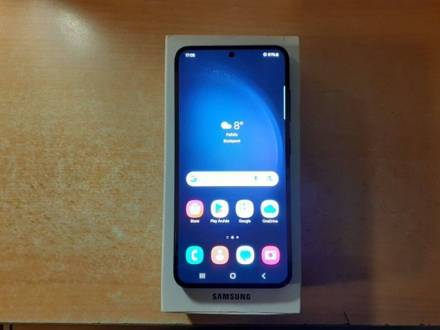 Samsung Galaxy S23 5G 8/256GB Dual Független Újszerű Fekete Garis !