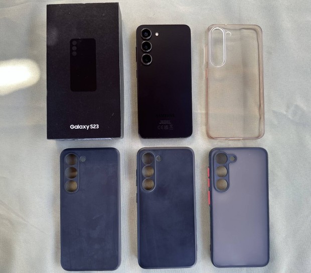 Samsung Galaxy S23 8/256 GB Fekete Dualsim 2026.05.03.-ig garancia