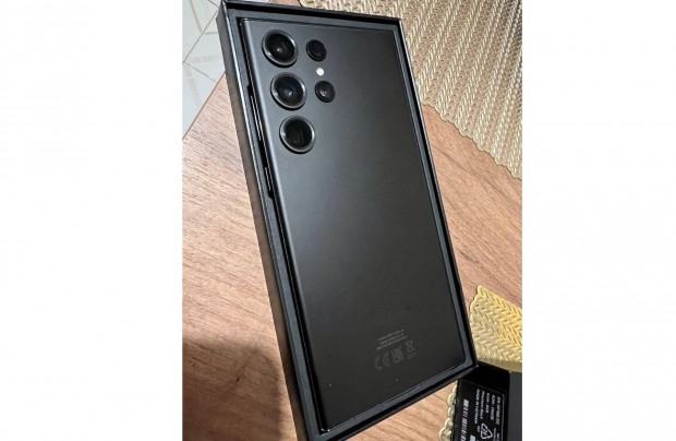 Samsung Galaxy S23 Ultra 256GB Black - szp llapot - Csere is lehets