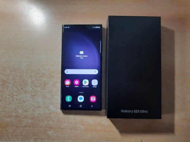 Samsung Galaxy S23 Ultra 5G Dual Black jszer Garancival !