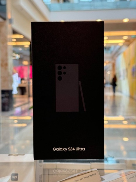 Samsung Galaxy S24 Ultra 12/256GB fekete 3 v Garancival elad !