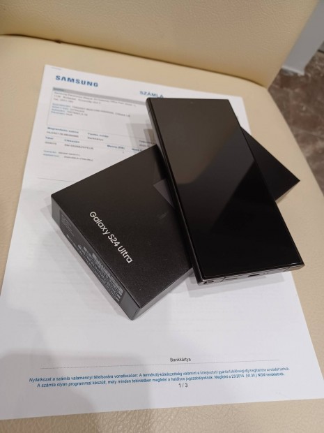 Samsung Galaxy S24 Ultra 1tb (3 év garancia)