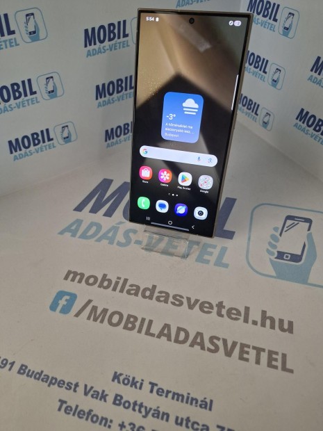 Samsung Galaxy S24 Ultra K�rtyaf�ggetlen 256 GB, 12 h� garancia