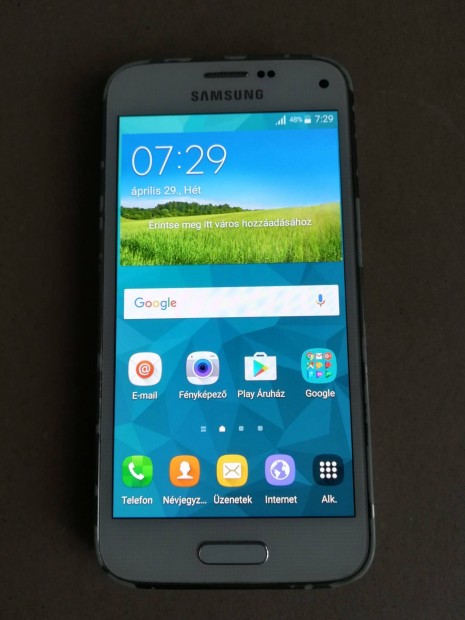 Samsung Galaxy S5 mini 4G fggetlen mobiltelefon okostelefon