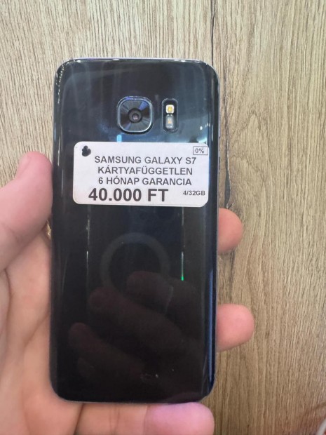 Samsung Galaxy S7 Krtyafggetlen 32 GB, 12 h garancia