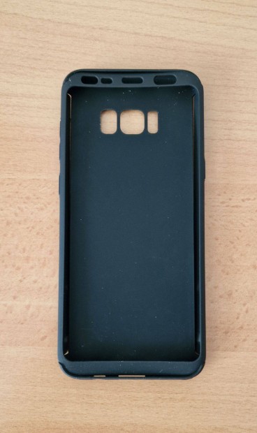 Samsung Galaxy S8 Plus S9 ütésálló 360° fekete tok