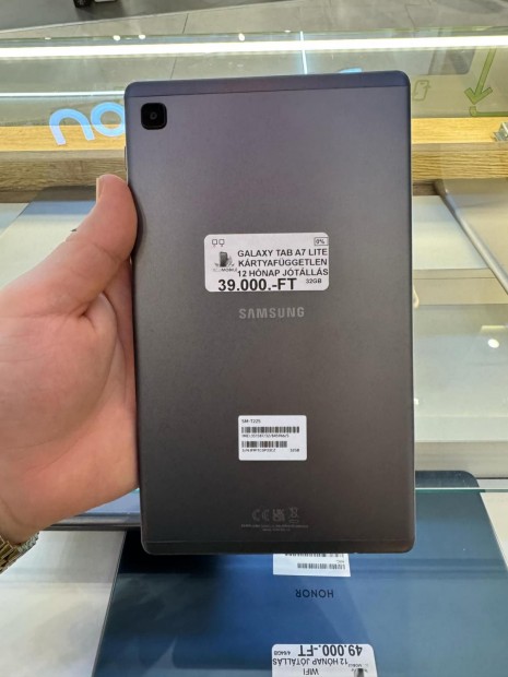 Samsung Galaxy Tab A7 Lite Krtyafggetlen 32 GB, 12 h garancia