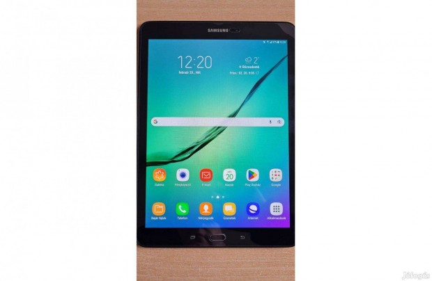 Samsung Galaxy Tab S2 9.7" SM-T819 fekete tablet (Superamoled, 3/32, L