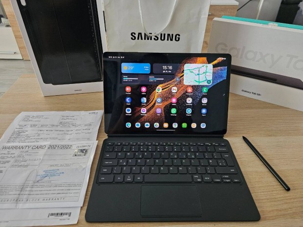 Samsung Galaxy Tab S8+ 128GB + Samsung billentyzetes tok