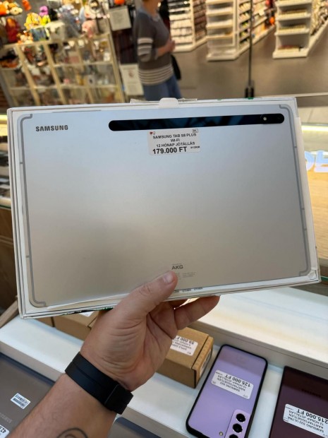 Samsung Galaxy Tab S8+ Wi-Fi 128 GB, 12 h garancia