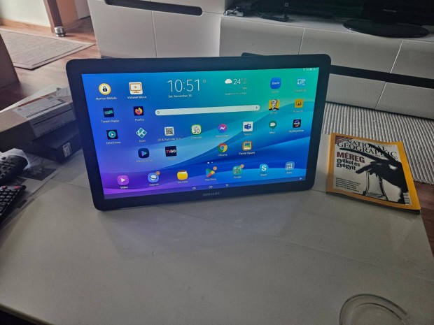 Samsung Galaxy View 18,4 colos ris TV tablet