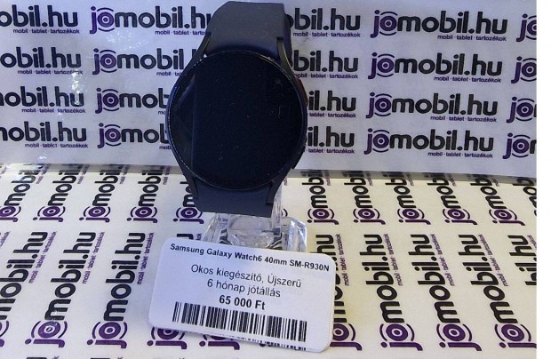 Samsung Galaxy Watch6 40mm Fekete Okosra Jtllssal