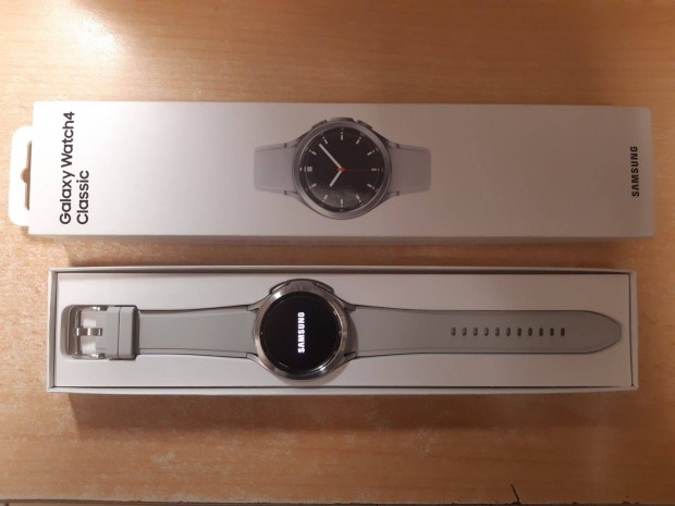 Samsung Galaxy Watch 4 Classic 46mm Okosra jszer Silver Garis !