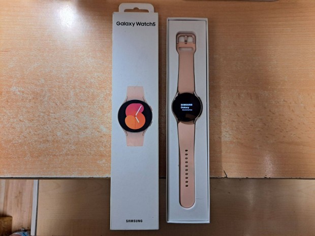 Samsung Galaxy Watch 5 40mm R900 jszer Pink Gold Okosra Garis !