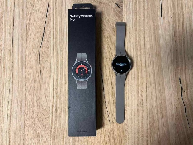 Samsung Galaxy Watch 5 Pro 45mm SM-R920 Okosra jszer Garis !