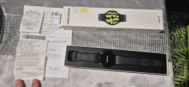 Samsung Galaxy Watch 6 44mm szinte j Fekete 18 h Euronics Garival !