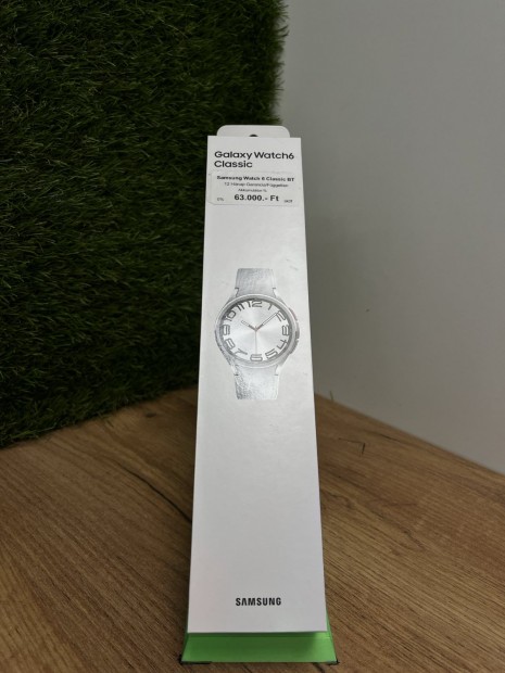Samsung Galaxy Watch 6 Classic K�rtyaf�ggetlen, 12 h� garancia