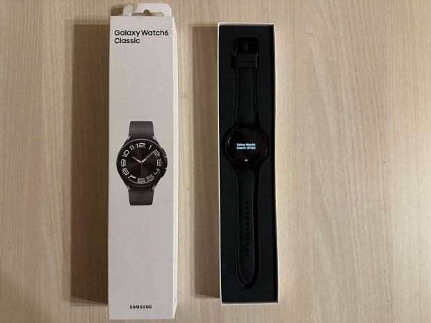 Samsung Galaxy Watch 6 Classic LTE 43mm R955 Black Garancival!