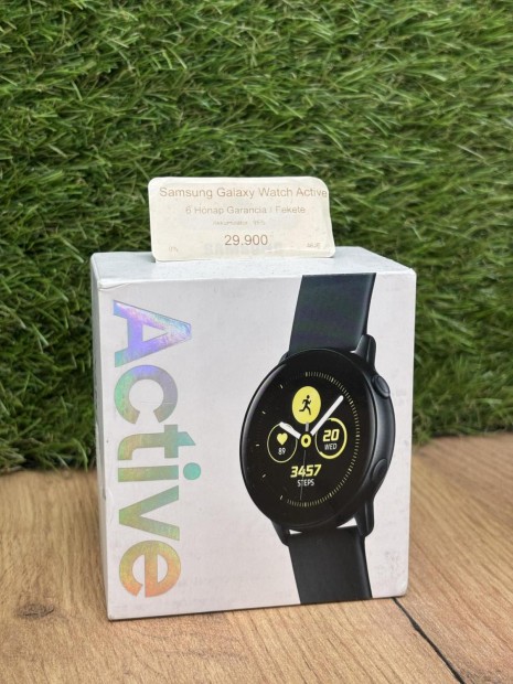 Samsung Galaxy Watch Active Krtyafggetlen, 12 h garancia