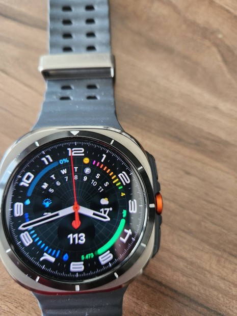 Samsung Galaxy Watch Ultra titán ezüst
