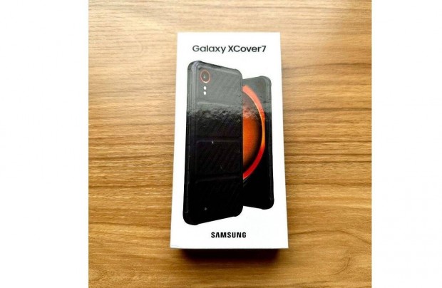 Samsung Galaxy Xcover 7 128GB Black (Bontatlan, j, 0 Perces)