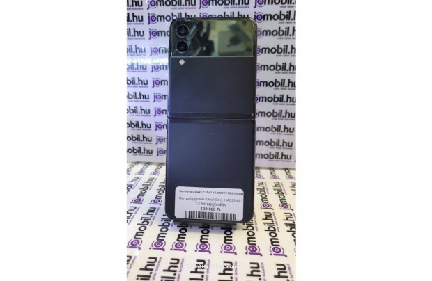 Samsung Galaxy Z Flip3 8/256GB Fekete Fggetlen Jtllssal
