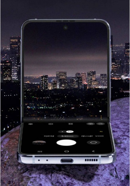 Samsung Galaxy Z Flip 4 lila mobiltelefon