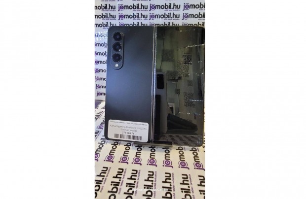 Samsung Galaxy Z Fold4 12/256GB Fekete Fggetlen Jtllssal