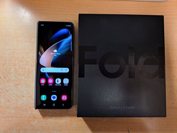 Samsung Galaxy Z Fold4 Fold 4 5G 12/256GB Dual Szrke Garis !