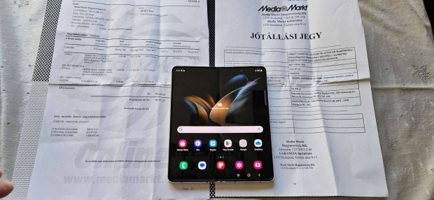 Samsung Galaxy Z Fold4 Fold 4 5G 12/256GB jszer Mediamarkt Garancis