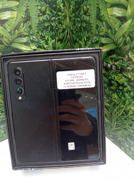 Samsung Galaxy Z Fold 3 5G 12/256GB krtyafggetlen garancival 