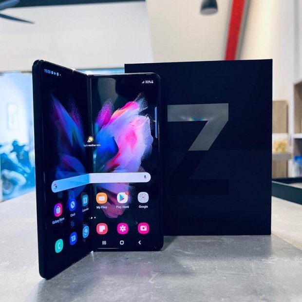 Samsung Galaxy Z Fold 3 5G 256GB. Fggetlen. j. Garis. Csere is 