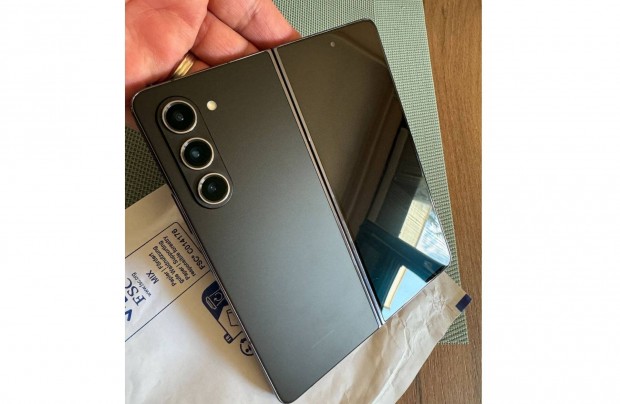 Samsung Galaxy Z Fold 5 256GB Black - fls kijelzk- Csere is rdekel