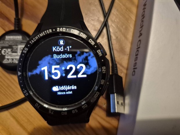 Samsung Galaxy watch 4 classic, hibtlan