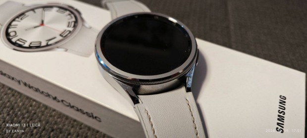 Samsung Galaxy watch 6 classic, 47mm-es, Karcmentes, jszer!