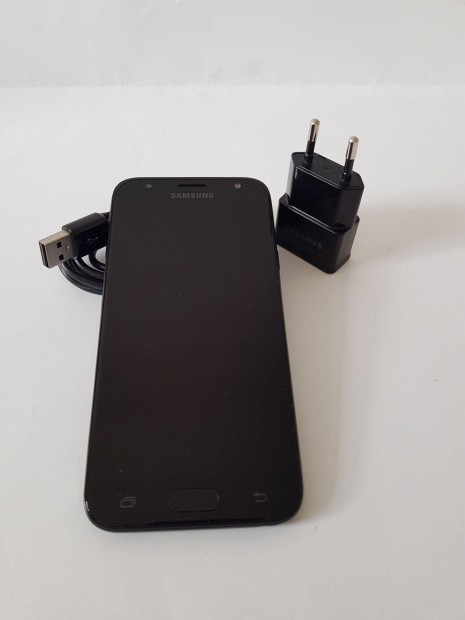 Samsung J3 2017 16GB Fekete fggetlen j llapot mobiltelefon elad!