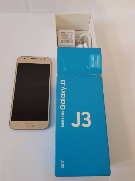Samsung J3 2017 16GB Gold Krtyafggtelen srls mentes telefon elad
