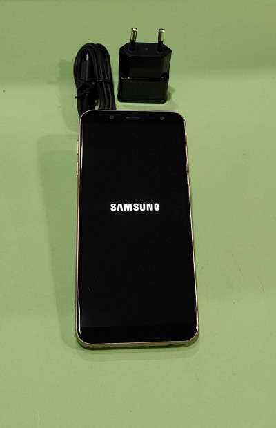 Samsung J6 2018 32GB arany krtyafggetlen mobiltelefon elad!