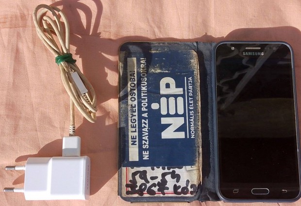 Samsung J 5-ős kártyafüggetlen okos telefonomat Yettel függő