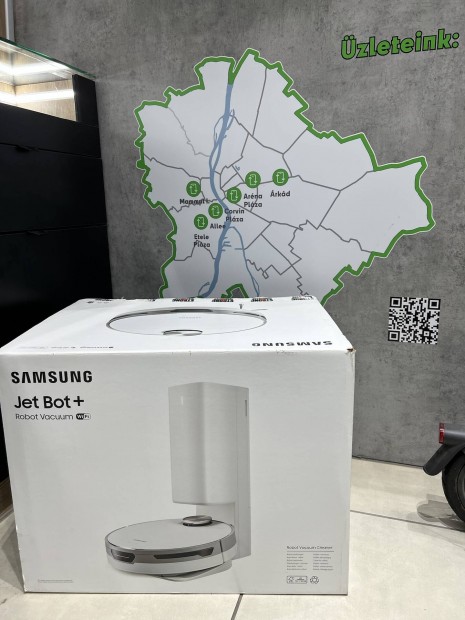 Samsung Jet Bot Plus + Robot porszv,  6 Hnap Garancia