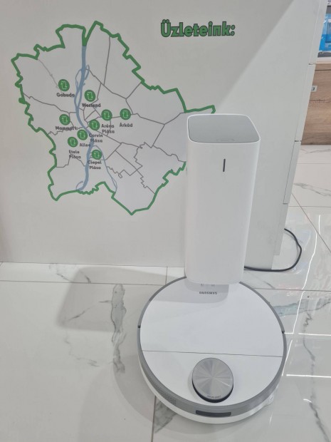 Samsung Jet bot + robot porszívó Lidarrel porgyűjtő állomással !