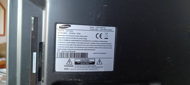 Samsung LCD tv 37" tpus LE37C530F1W